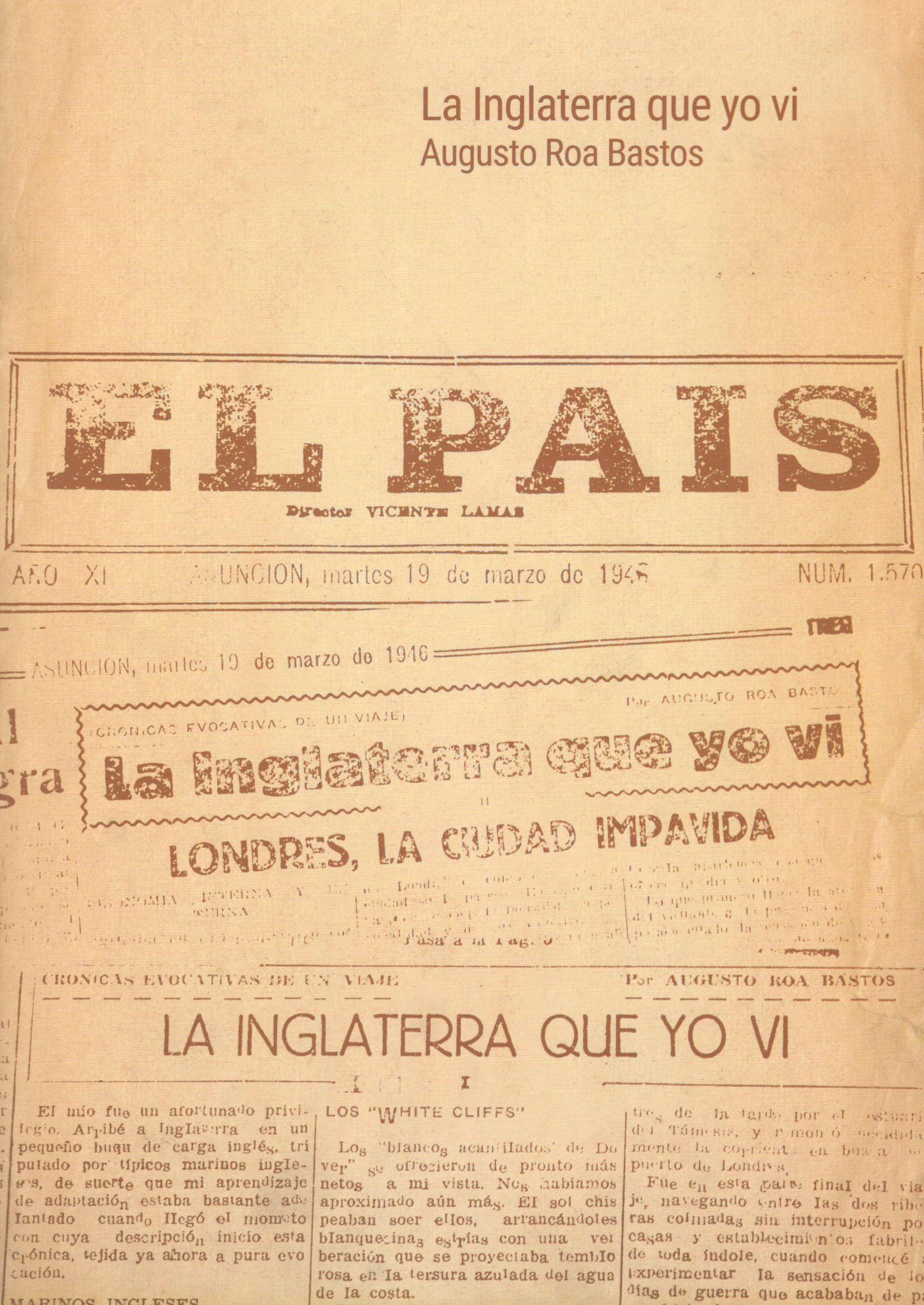 La Inglaterra que yo vi